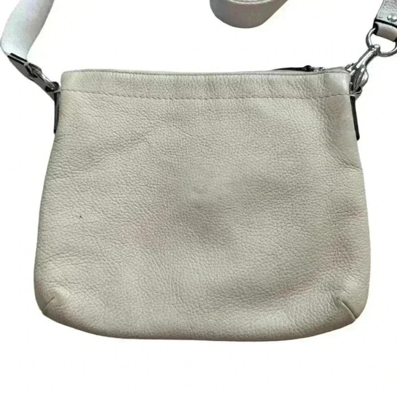 Coach Park Campbell Swingpack Purse Vintage Cream White Leather Silver Women's - Picture 11 of 11